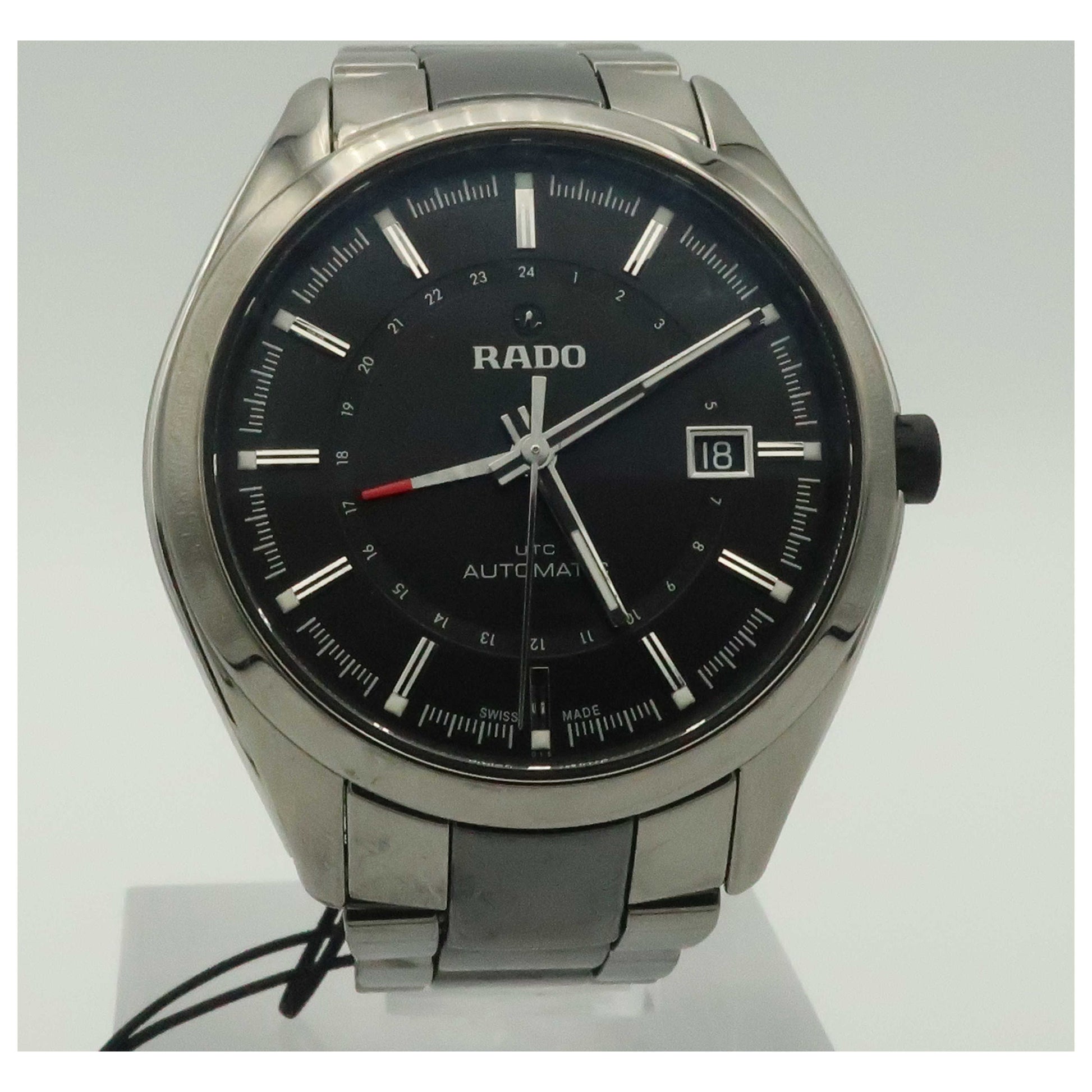 Front view of Rado HyperChrome Men's Automatic Watch R32165152-PO