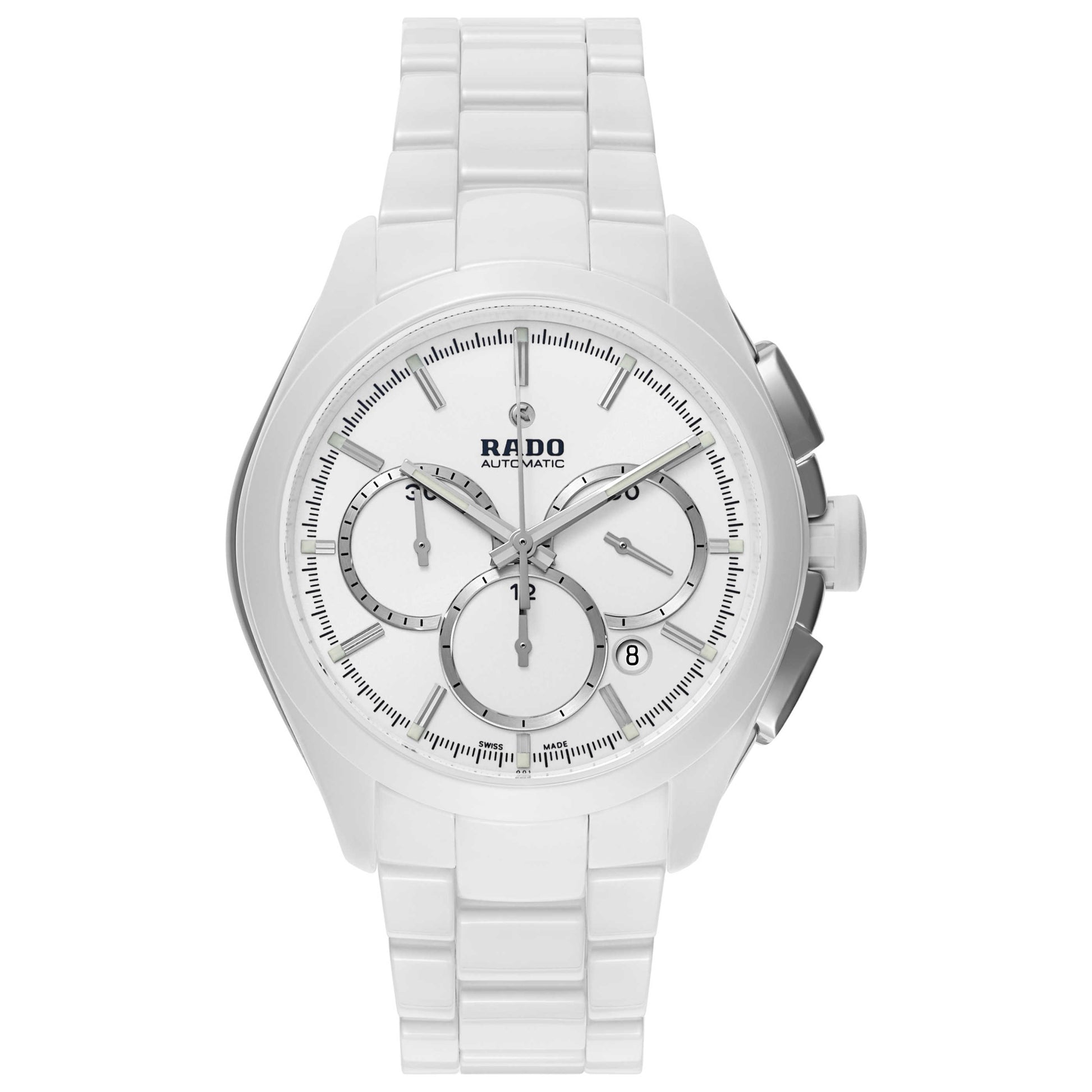 Front view of Rado HyperChrome Men's Automatic Watch R32274012