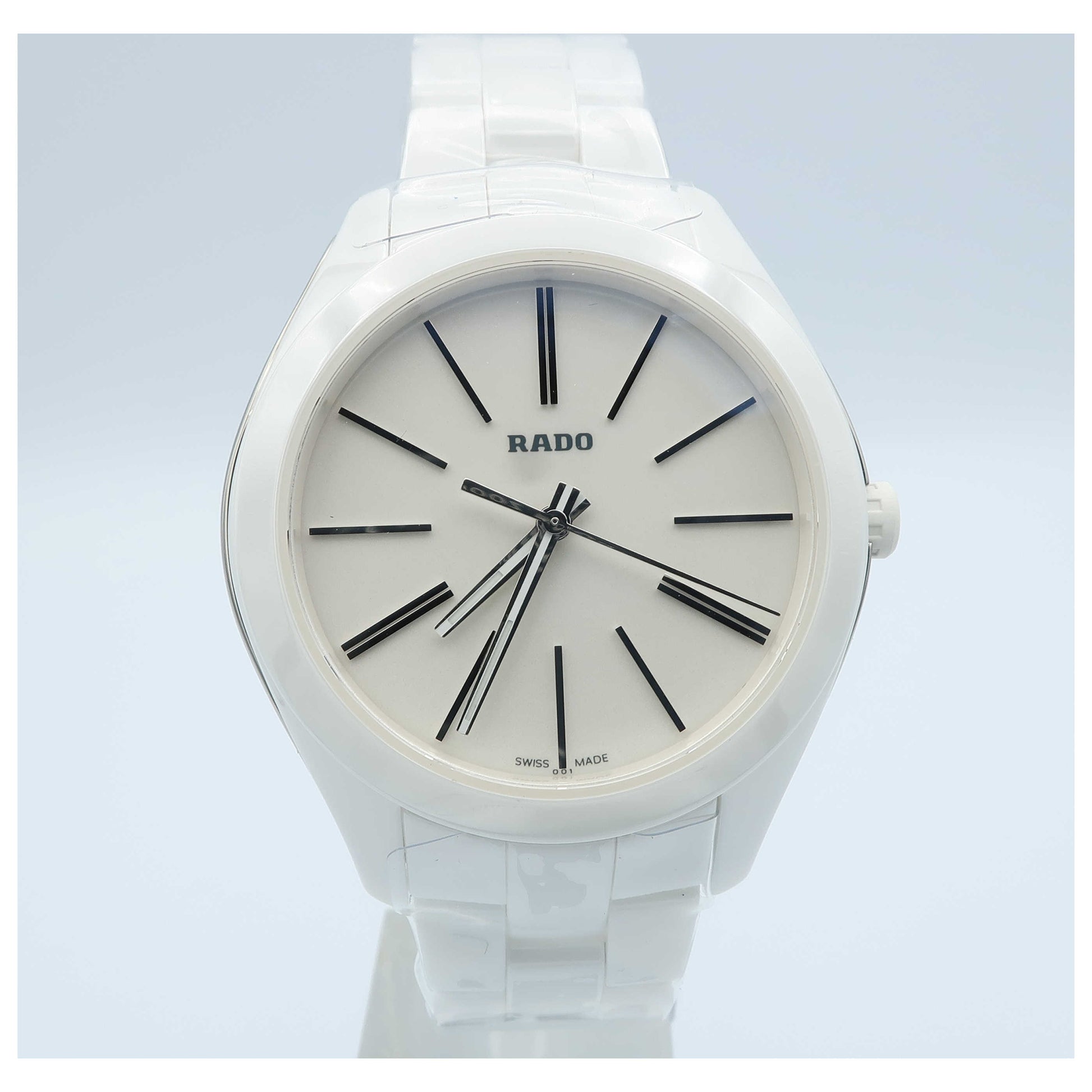 Front view of Rado HyperChrome Women's Swiss Quartz (Battery-Powered) Watch R32321012-SD