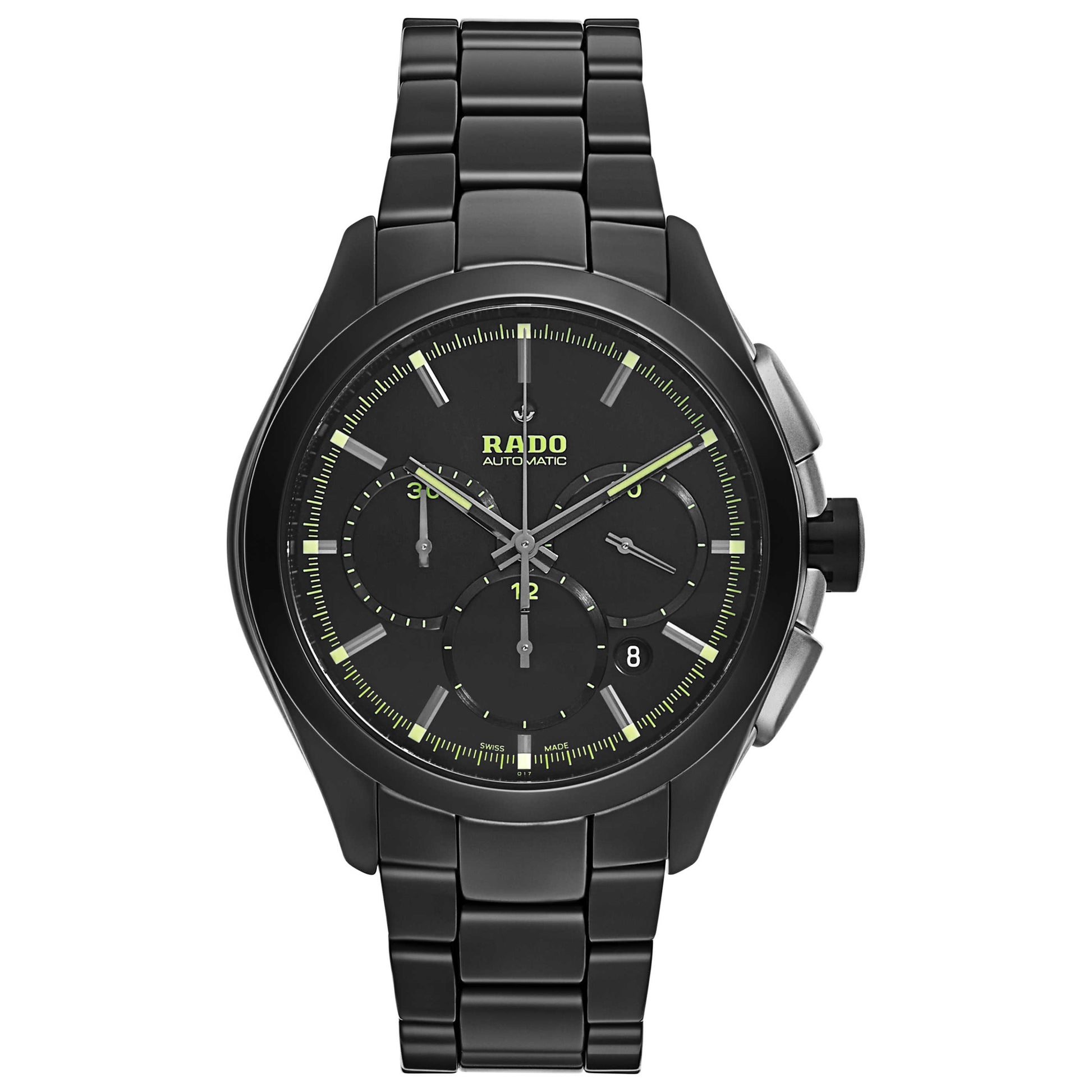 Front view of Rado HyperChrome Men's Automatic Watch R32525172