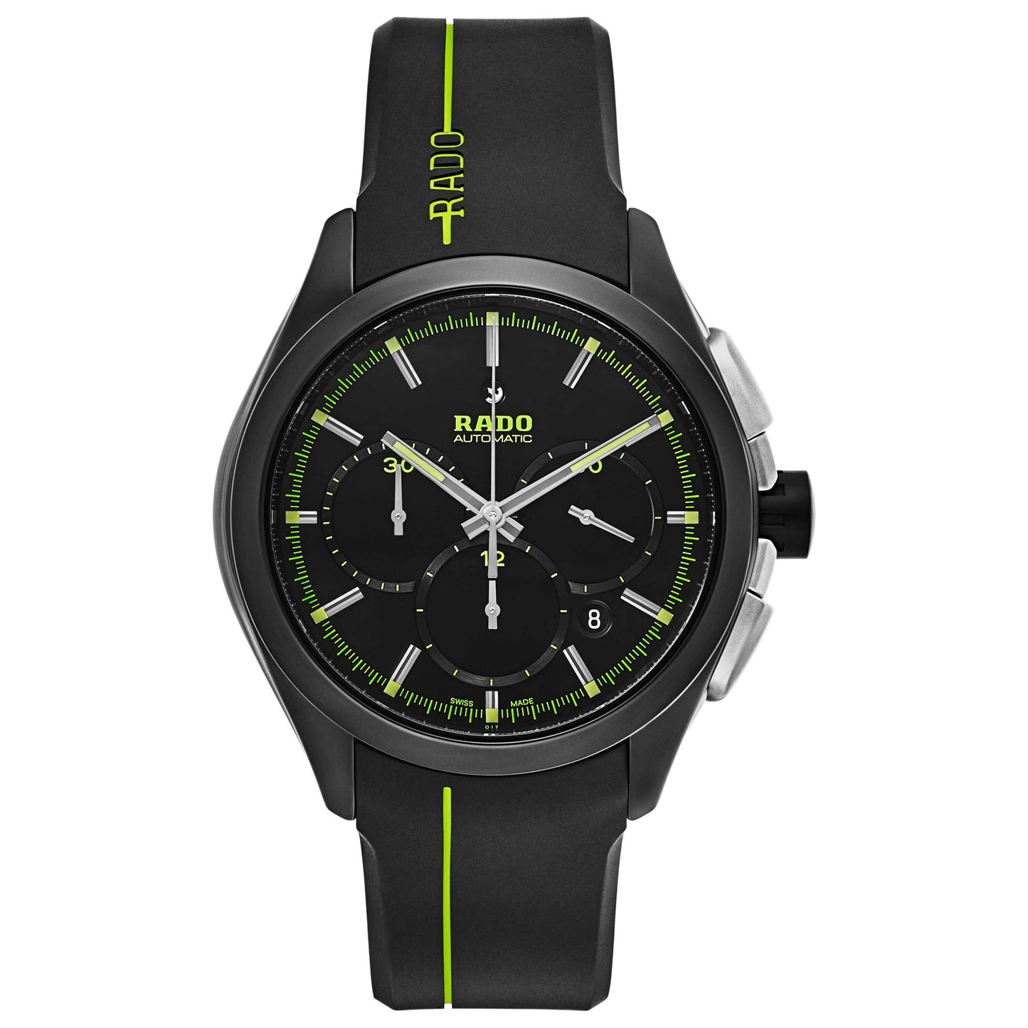 Front view of Rado HyperChrome Men's Automatic Watch R32525179