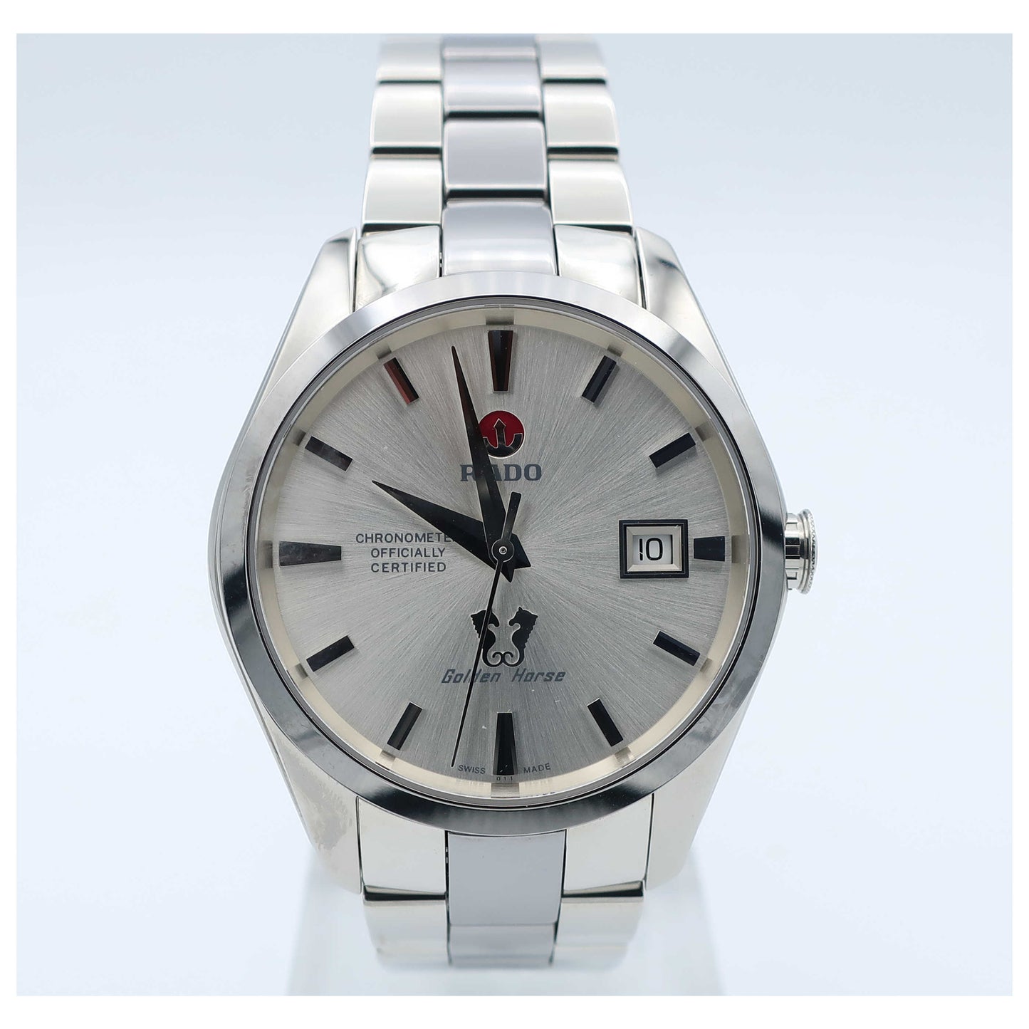 Front view of Rado HyperChrome Men's Automatic Watch R32978112-SD
