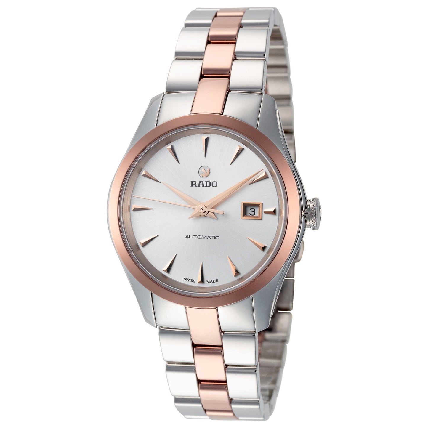 Front view of Rado HyperChrome Men's Automatic Watch R32980112