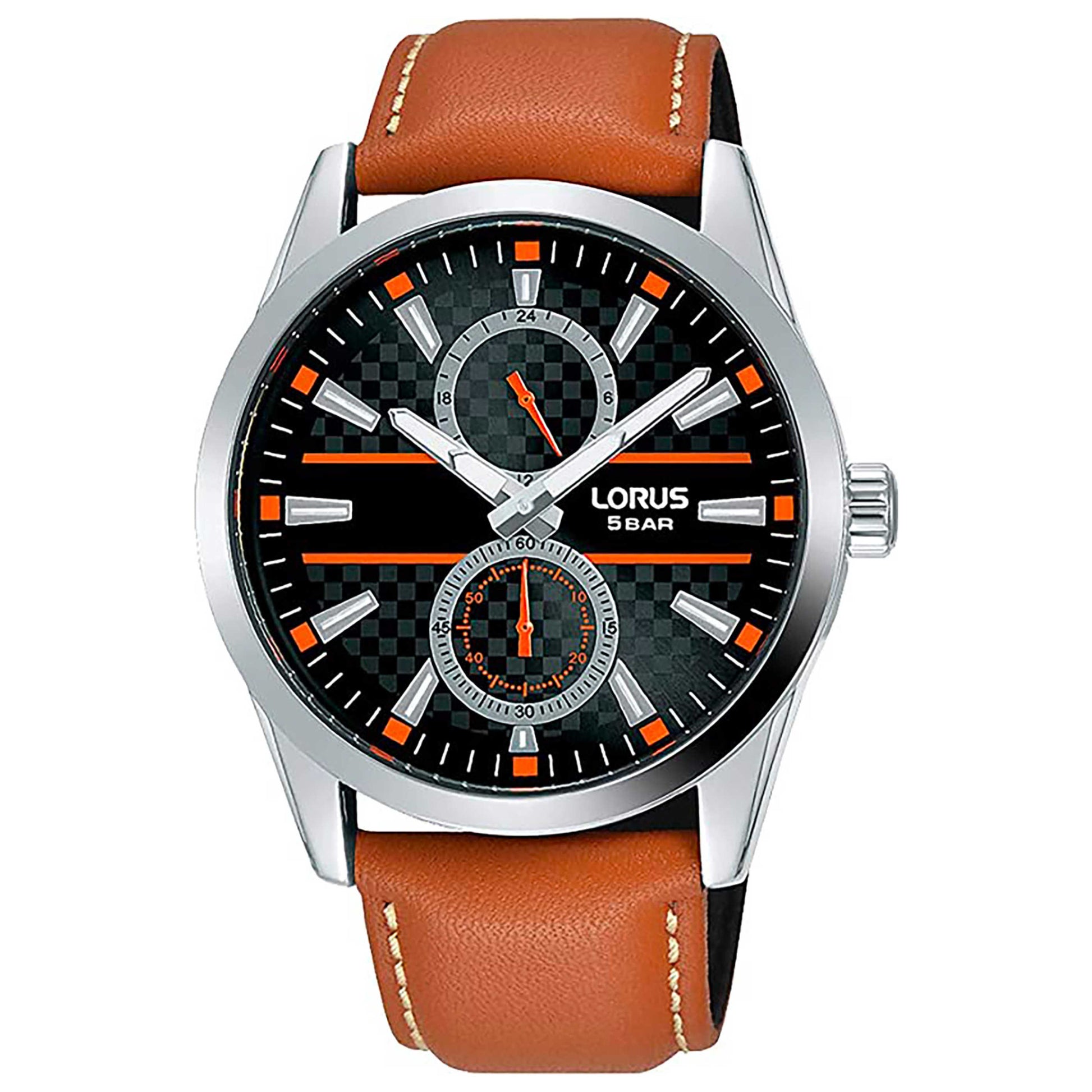 Front view of Lorus Fashion Men's Quartz Watch R3A61AX9