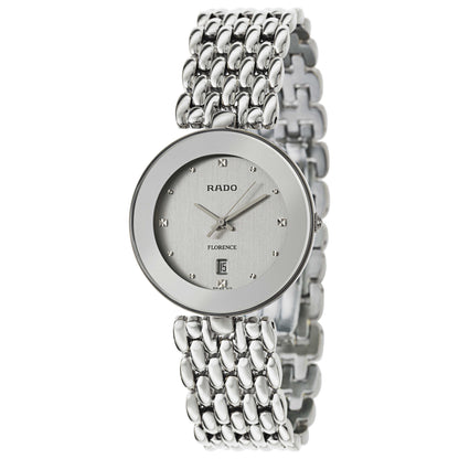 Front view of Rado Florence Men's Swiss Quartz (Battery-Powered) Watch R48742103