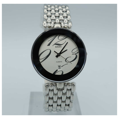 Front view of Rado Florence Men's Swiss Quartz (Battery-Powered) Watch R48742143-SD