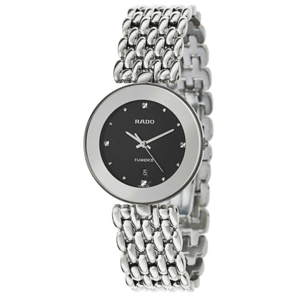 Front view of Rado Florence Men's Swiss Quartz (Battery-Powered) Watch R48742153