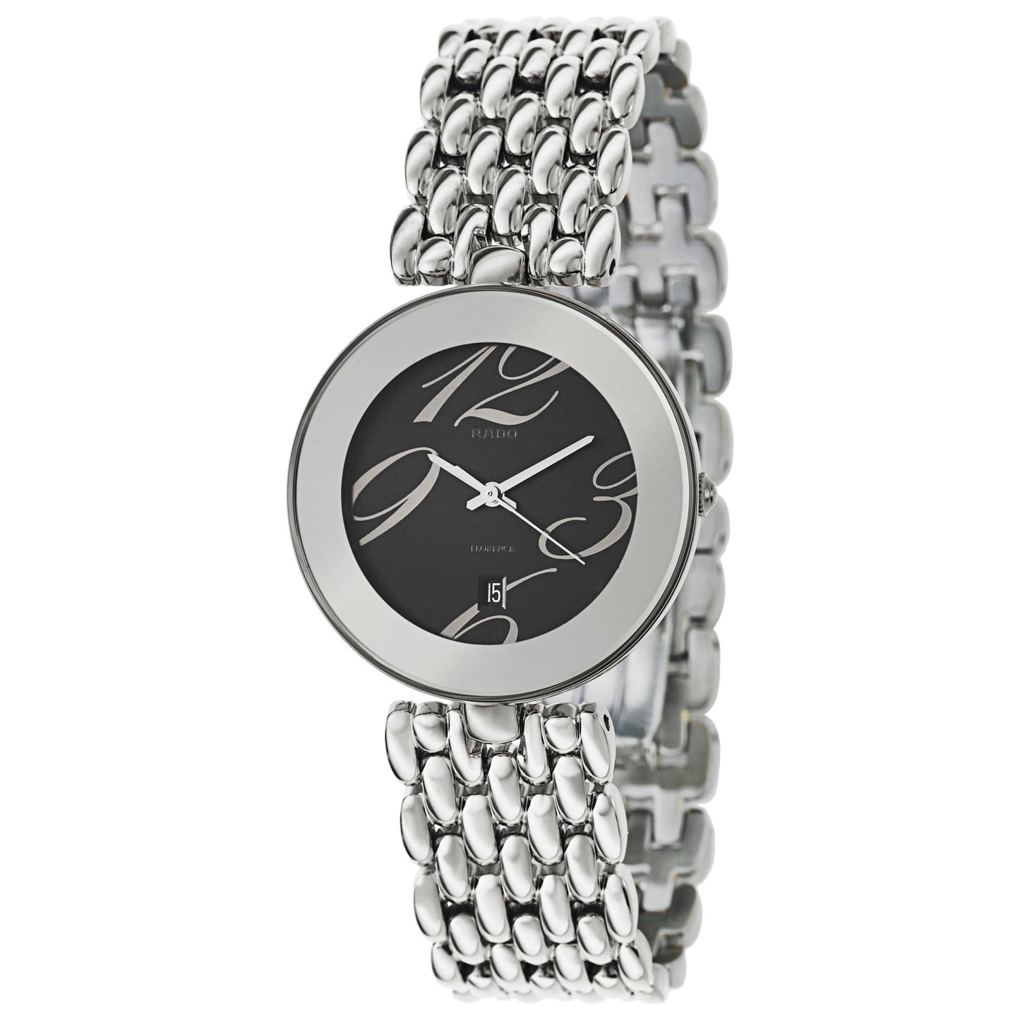 Front view of Rado Florence Men's Swiss Quartz (Battery-Powered) Watch R48742203