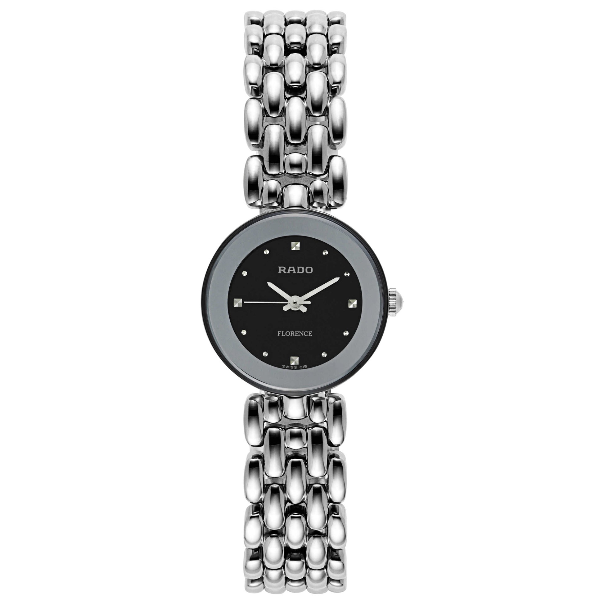 Front view of Rado Florence Women's Swiss Quartz (Battery-Powered) Watch R48744153