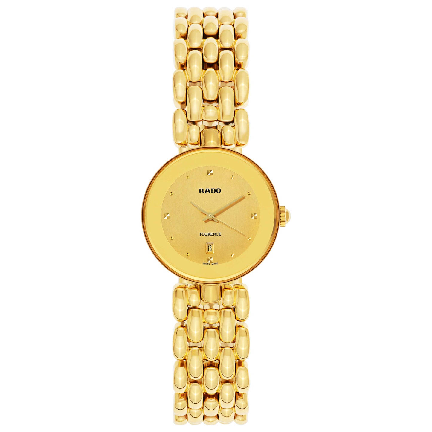 Front view of Rado Florence Women's Swiss Quartz (Battery-Powered) Watch R48745263