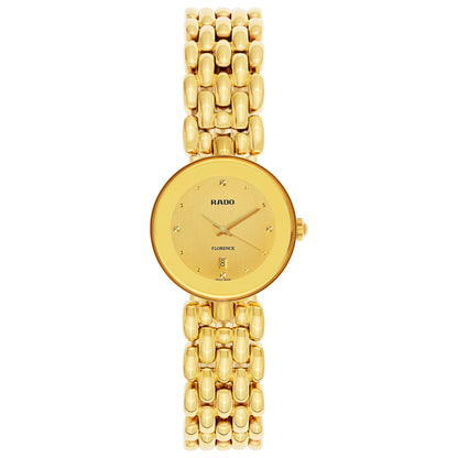 Front view of Rado Florence Women's Swiss Quartz (Battery-Powered) Watch R48745263