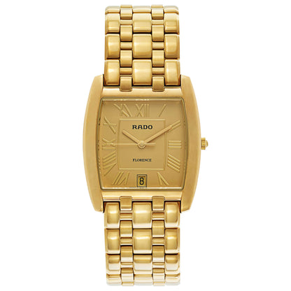 Front view of Rado Florence Men's Swiss Quartz (Battery-Powered) Watch R48783253