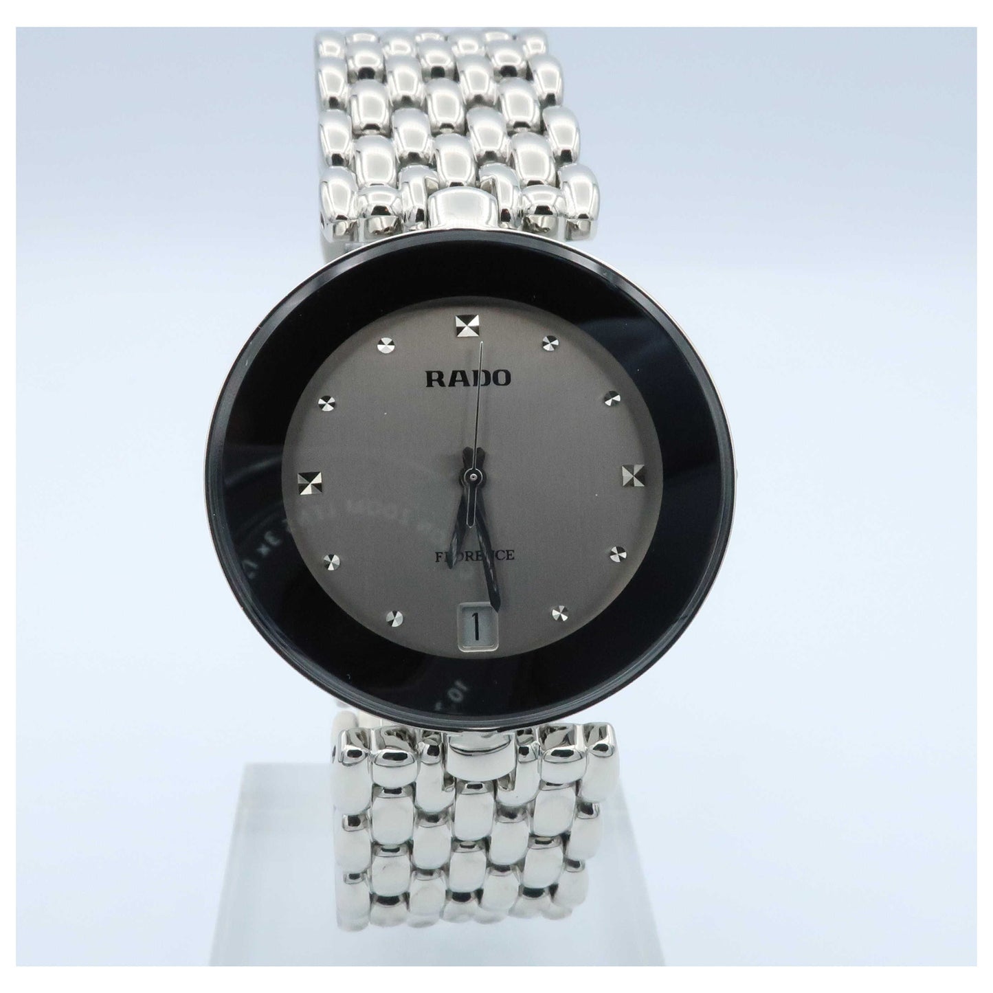 Front view of Rado Florence Men's Swiss Quartz (Battery-Powered) Watch R48792103-SD