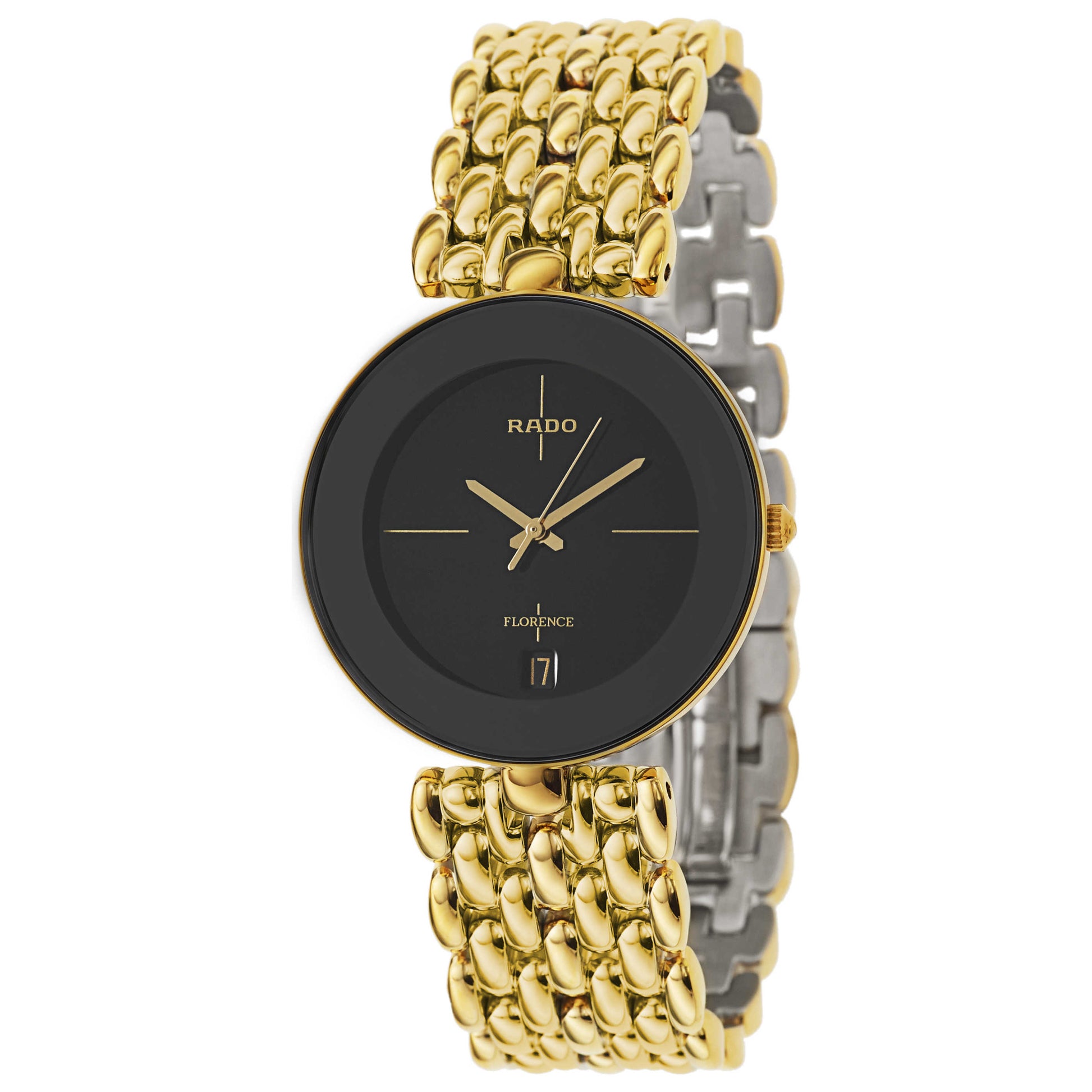 Front view of Rado Florence Men's Swiss Quartz (Battery-Powered) Watch R48793163