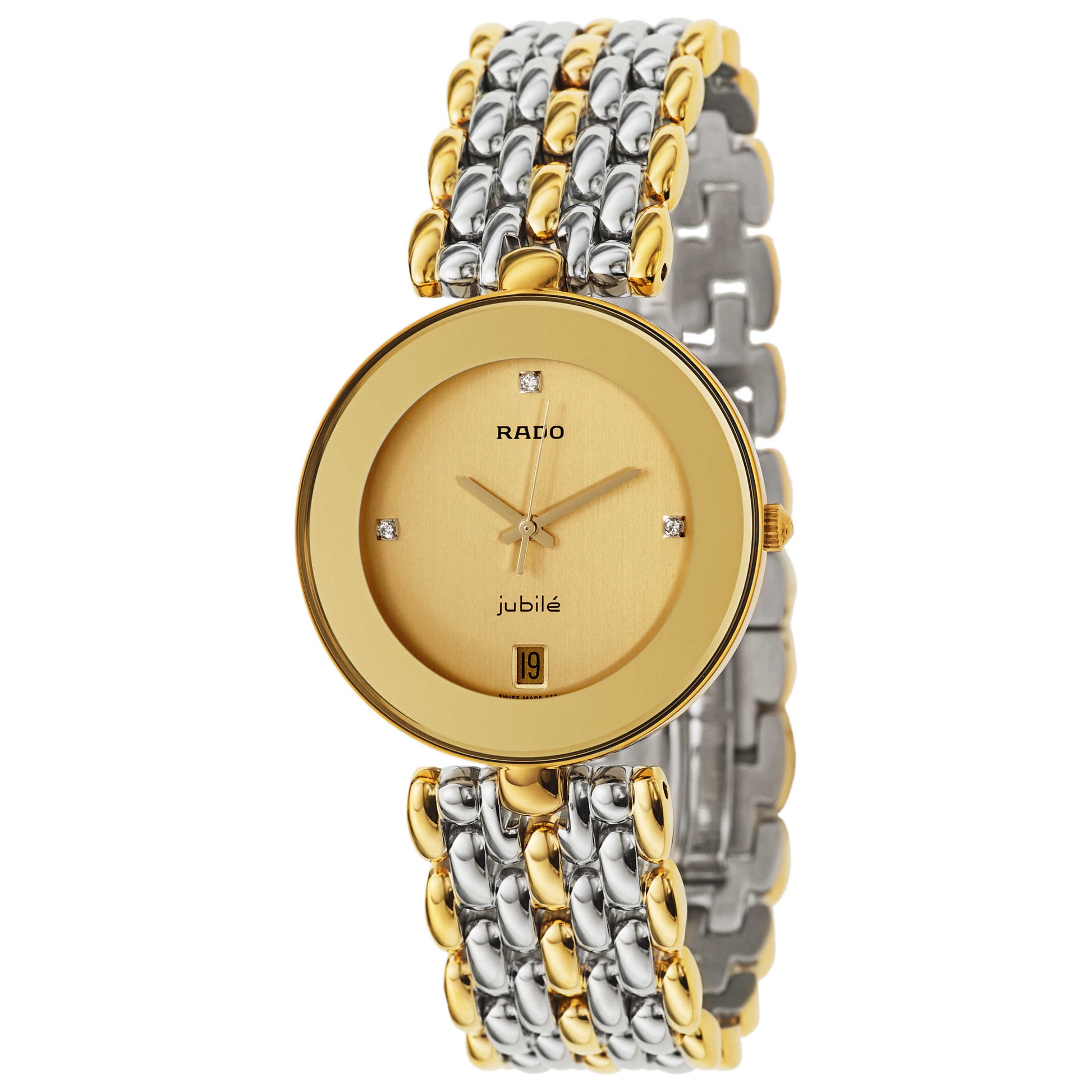 Front view of Rado Florence Men's Swiss Quartz (Battery-Powered) Watch R48793723