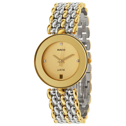 Front view of Rado Florence Men's Swiss Quartz (Battery-Powered) Watch R48793723