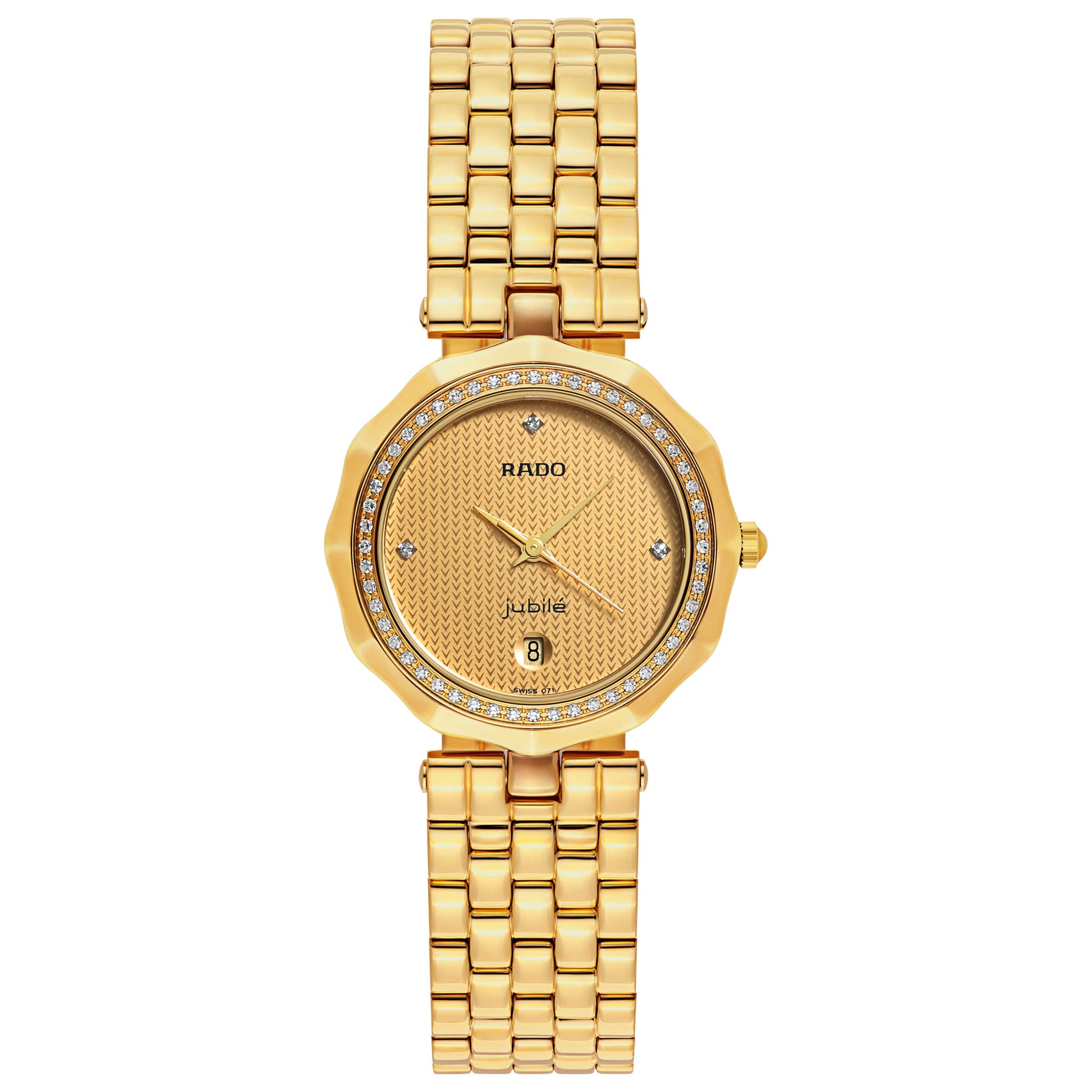 Front view of Rado Jubile Women's Swiss Quartz (Battery-Powered) Watch R48798713