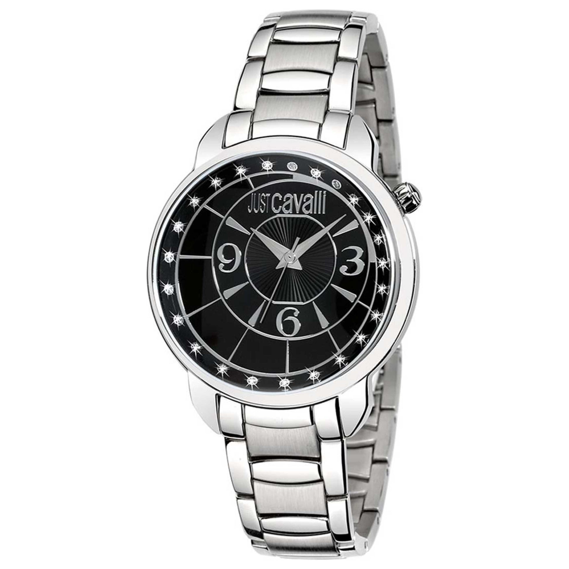 Front view of Just Cavalli Trendy Crystals Women's Quartz Watch R7253178525