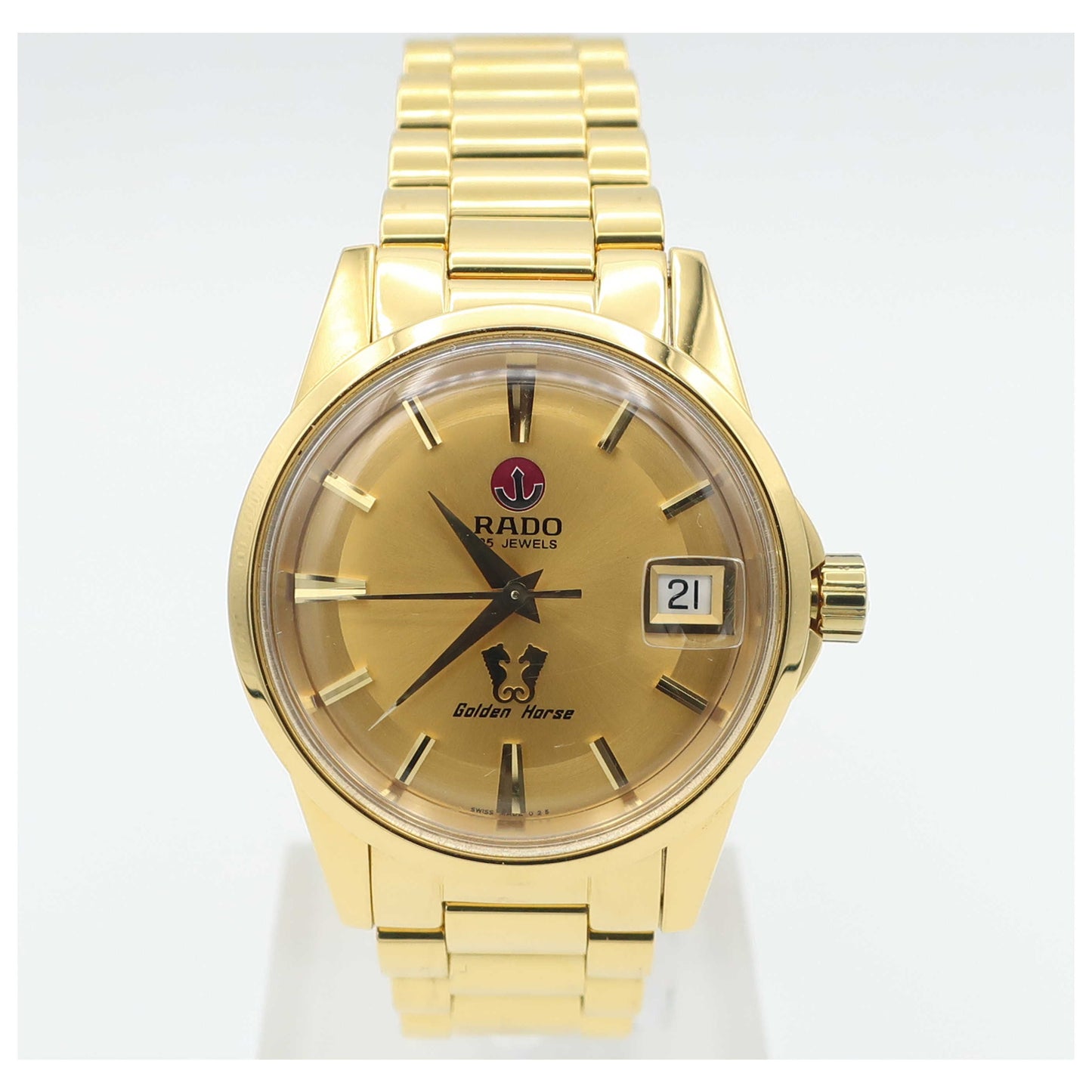 Front view of Rado Golden Horse Men's Automatic Watch R84848253-PO
