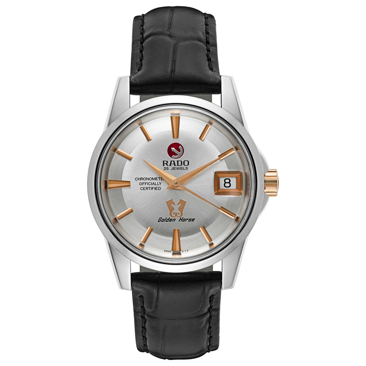 Front view of Rado Golden Horse Men's Automatic Watch R84849135