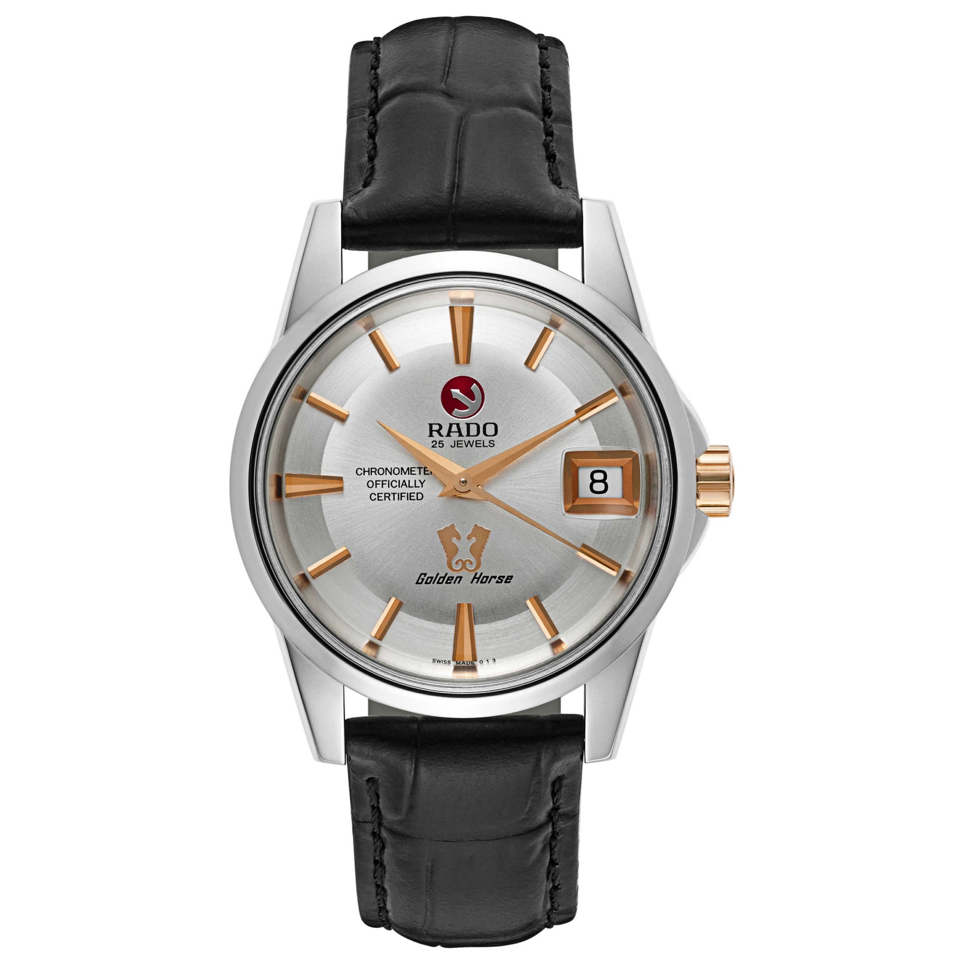 Front view of Rado Golden Horse Men's Automatic Watch R84849135