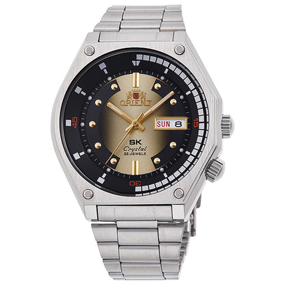 Front view of Orient Revival Neo 70s Men's Automatic Watch RA-AA0B01G19B