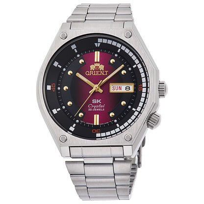 Front view of Orient Revival Neo 70s Men's Automatic Watch RA-AA0B02R19B