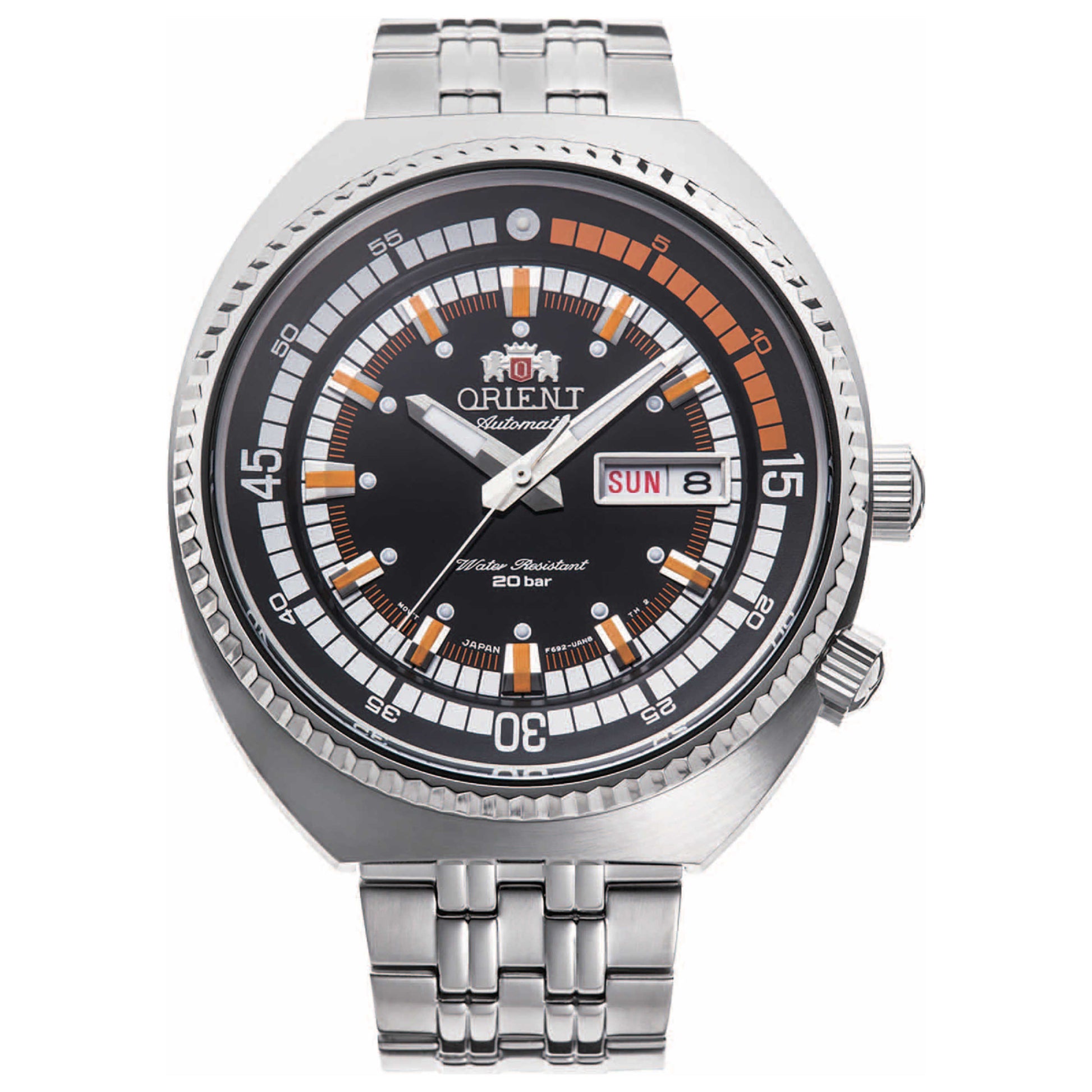 Front view of Orient Sport Neo Men's Automatic Watch RA-AA0E05B19B