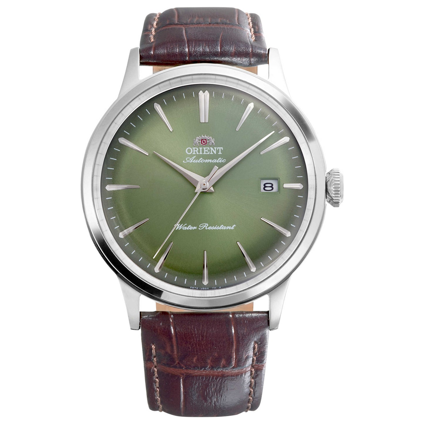 Front view of Orient Classic Bambino Men's Automatic Watch RA-AC0029E