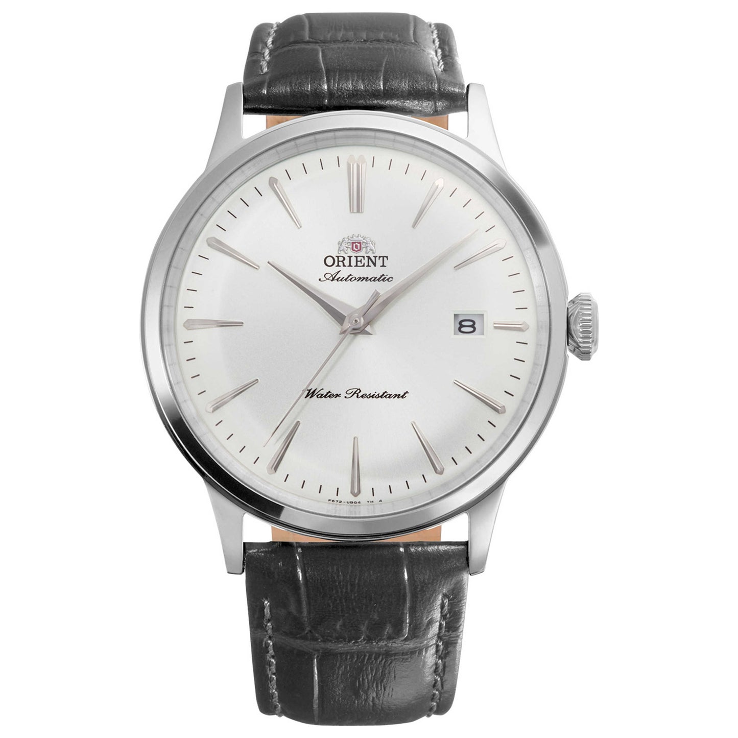 Front view of Orient Classic Bambino Men's Automatic Watch RA-AC0031S