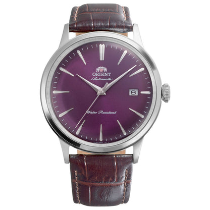 Front view of Orient Classic Bambino Men's Automatic Watch RA-AC0032V