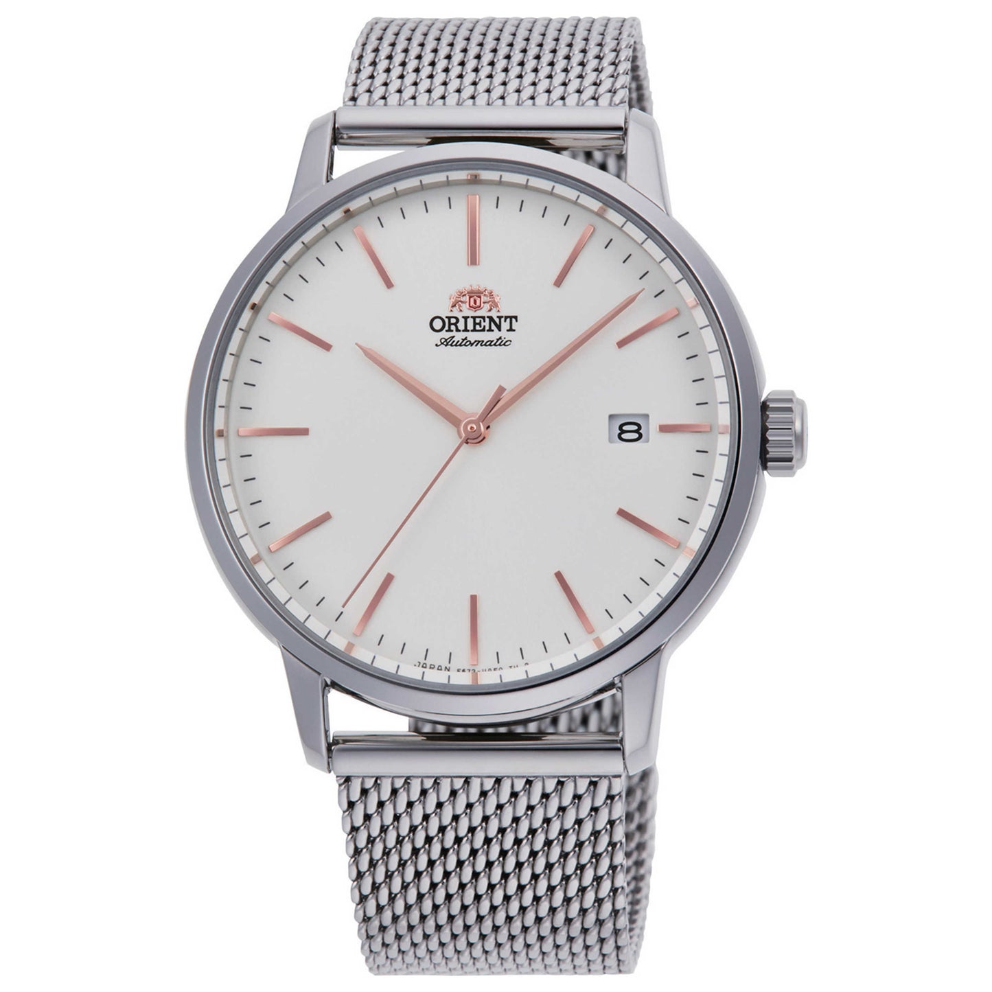 Front view of Orient Contemporary Stylish Maestro Men's Automatic Watch RA-AC0E07S10B
