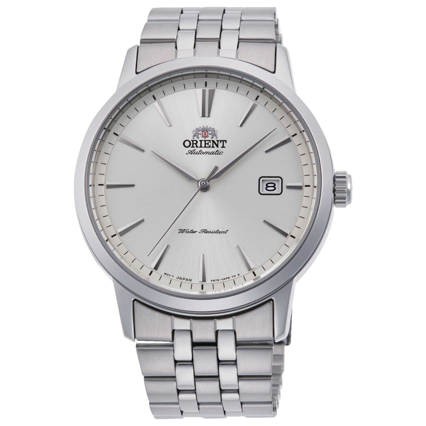 Front view of Orient Contemporary Men's Automatic Watch RA-AC0F02S10B