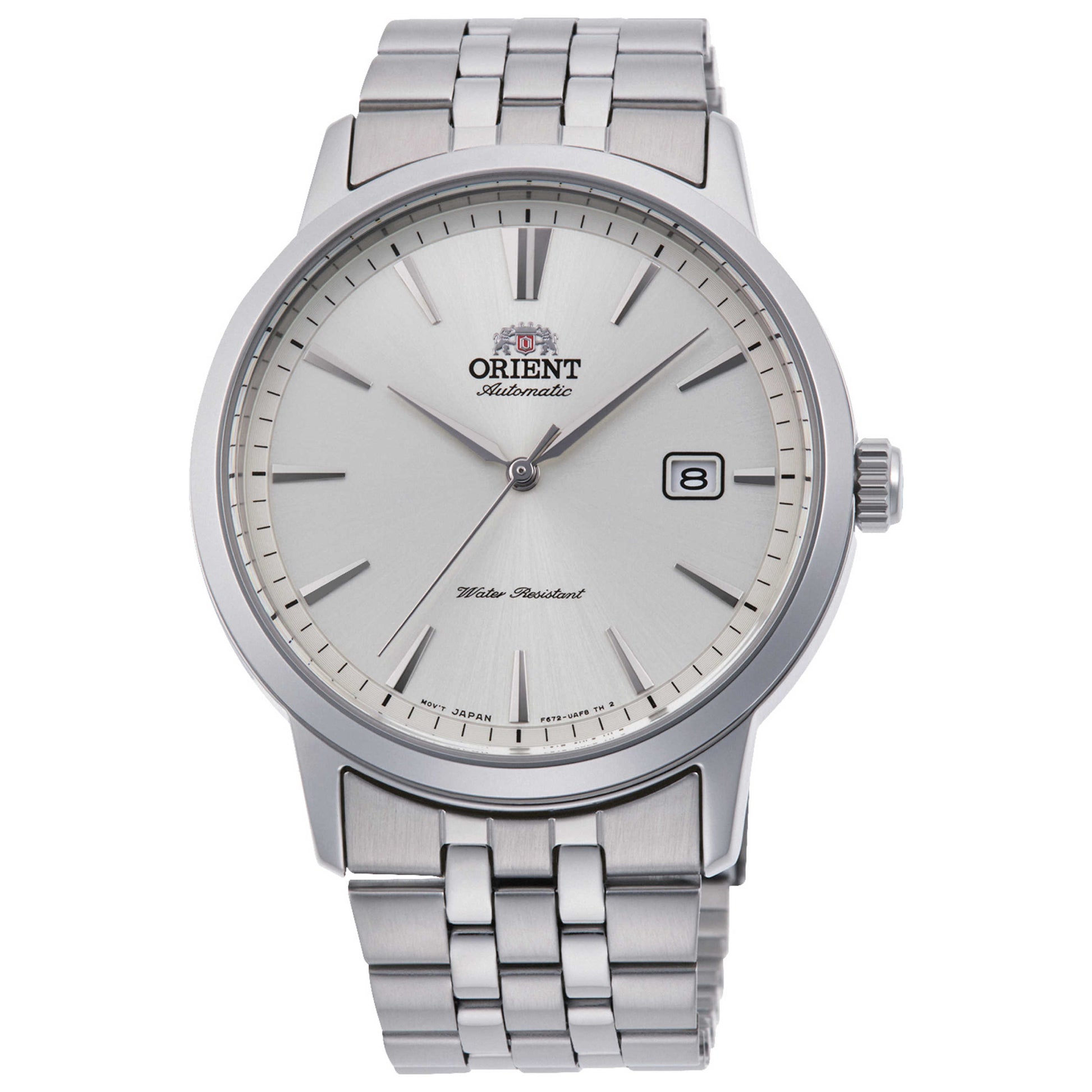 Front view of Orient Contemporary Men's Automatic Watch RA-AC0F02S10B