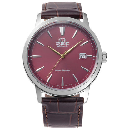 Front view of Orient Contemporary Symphony III Men's Automatic Watch RA-AC0F15R