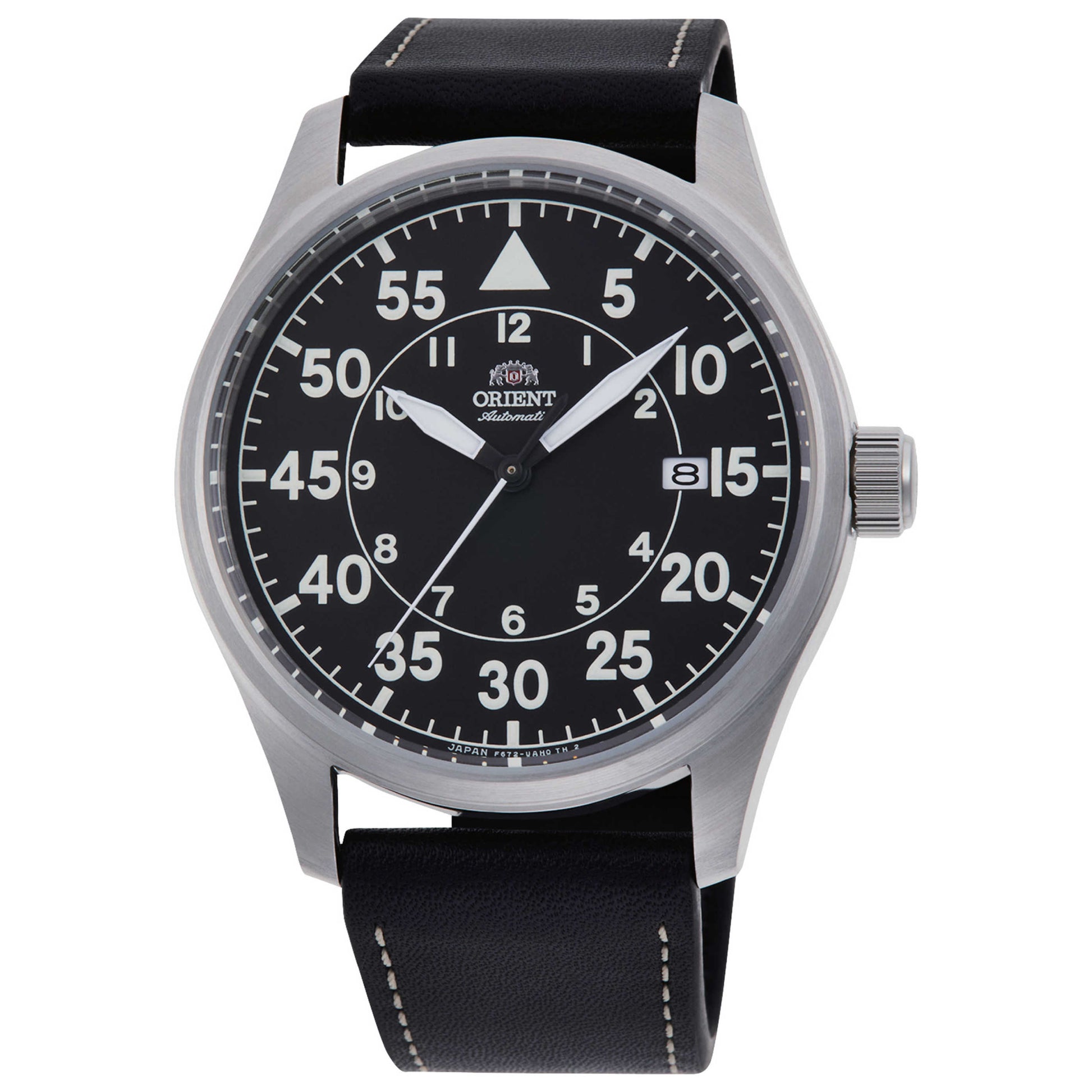 Front view of Orient Sport Aviator Flight Refresh Men's Automatic Watch RA-AC0H03B10B