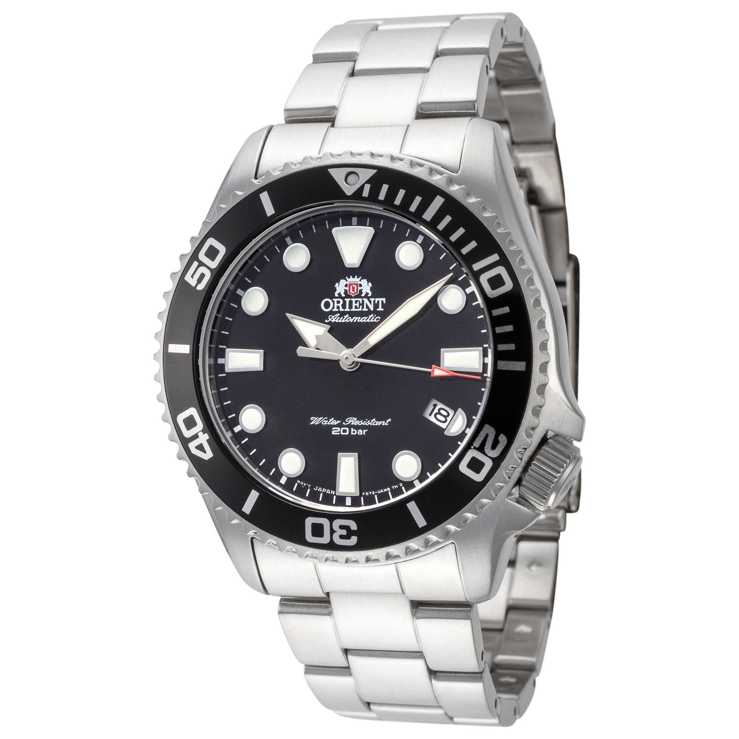 Front view of Orient Sport Triton Men's Automatic Watch RA-AC0K01B10B