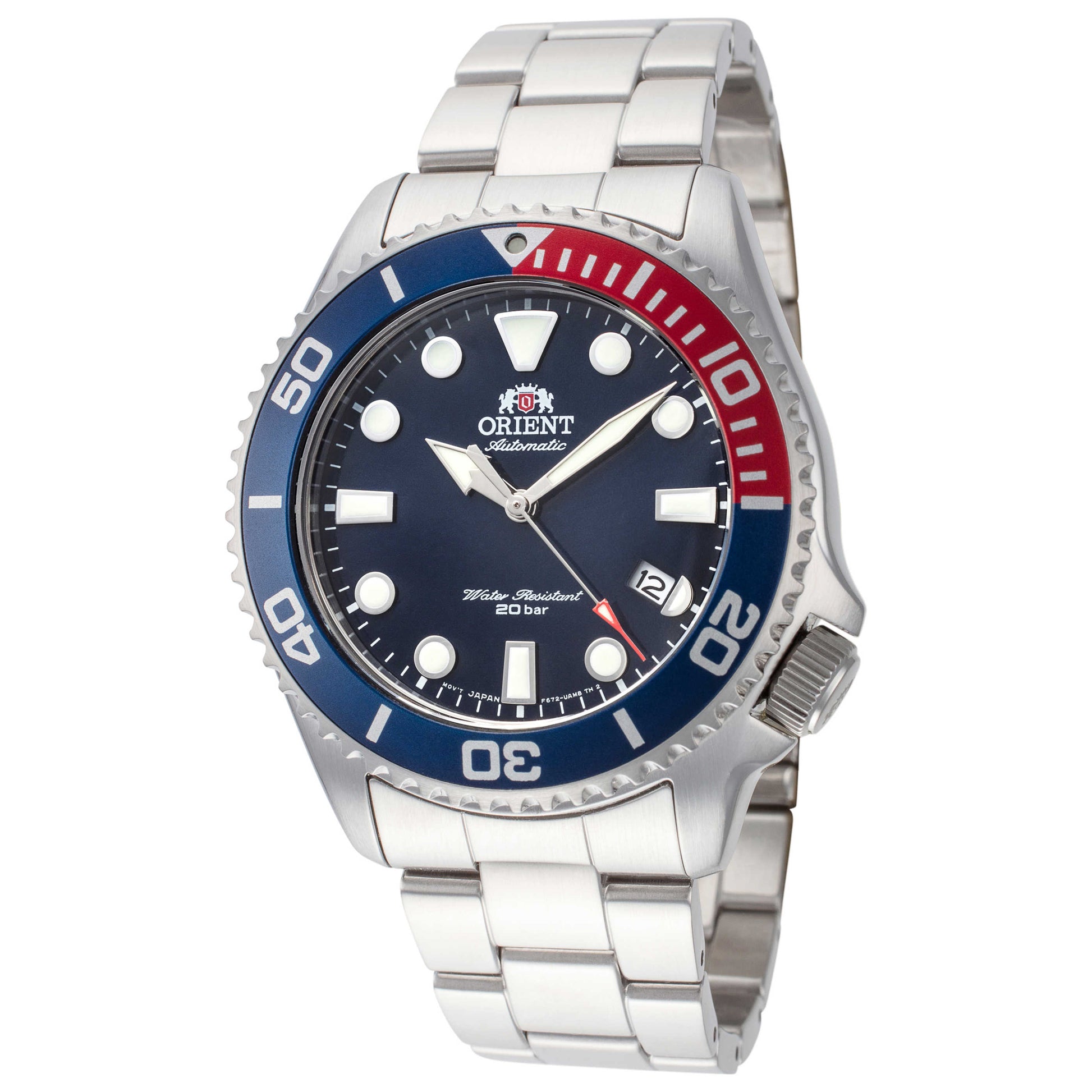 Front view of Orient Sport Triton Men's Automatic Watch RA-AC0K03L10B