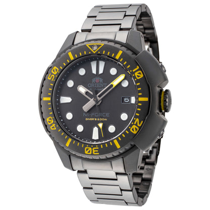 Front view of Orient M-Force Men's Automatic Watch RA-AC0L06B00B