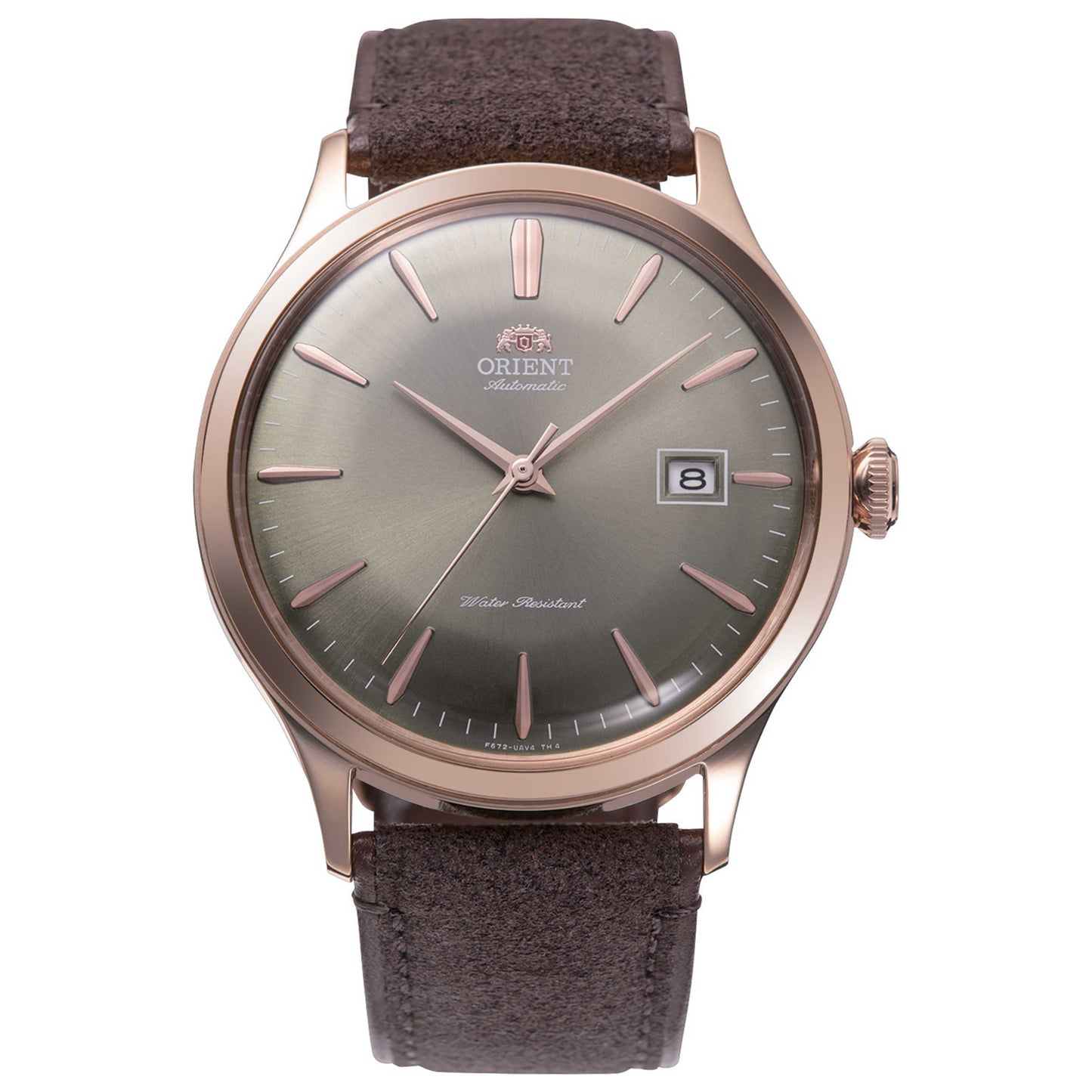 Front view of Orient Classic Men's Automatic Watch RA-AC0P04Y10B