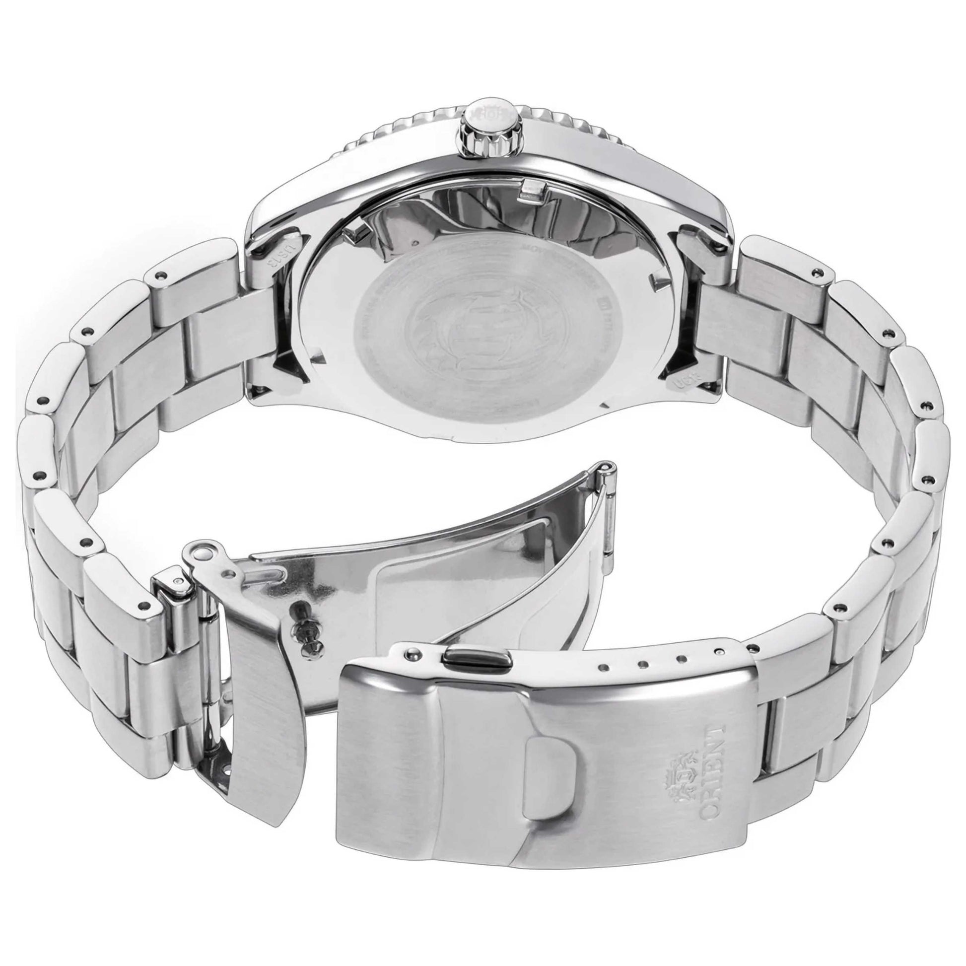 Back view of Orient Mako Men's Automatic Watch RA-AC0Q01B10B