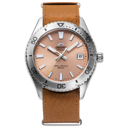Front view of Orient Mako Unisex Automatic Watch RA-AC0Q05P