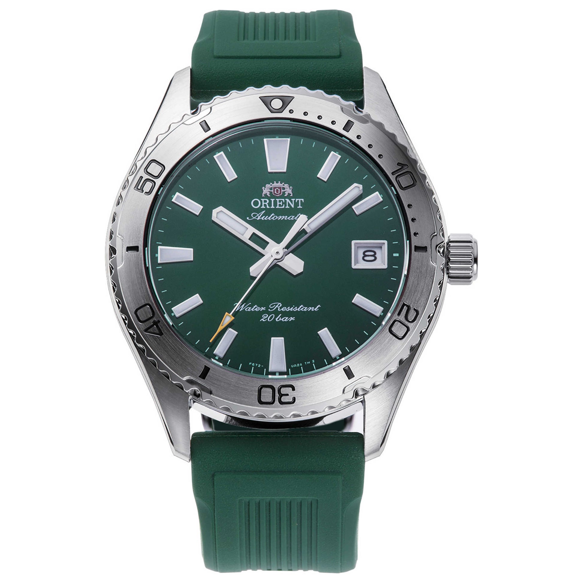 Front view of Orient Sports Mako Men's Automatic Watch RA-AC0Q11E