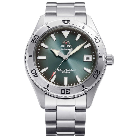 Front view of Orient Sports Mako Men's Automatic Watch RA-AC0Q13E