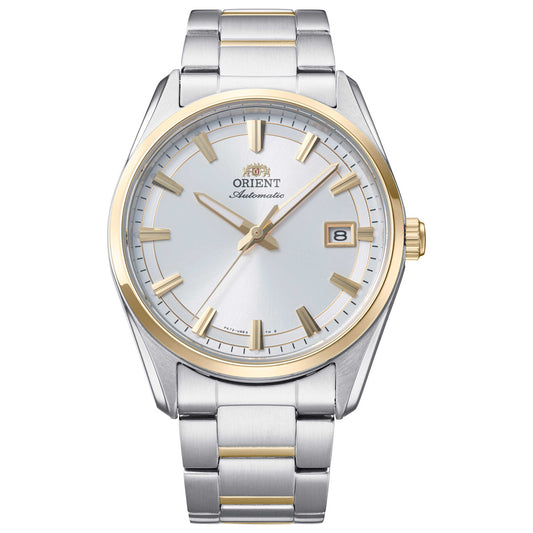 Front view of Orient Contemporary Stretto Men's Automatic Watch RA-AC0R01S