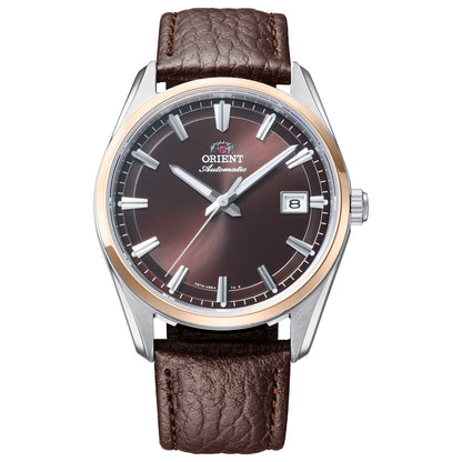 Front view of Orient Contemporary Stretto Men's Automatic Watch RA-AC0R03Y