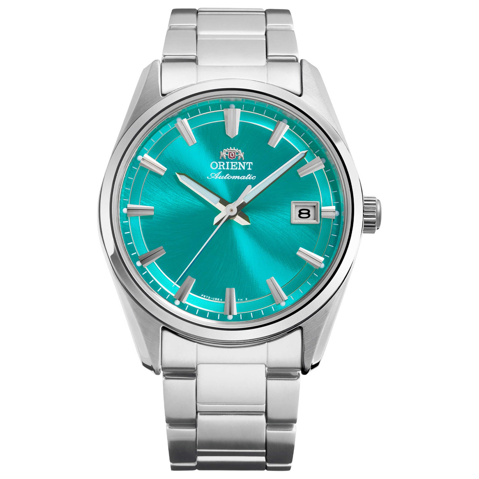 Front view of Orient Contemporary Stretto Men's Automatic Watch RA-AC0R06L