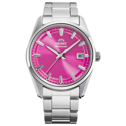 Front view of Orient Contemporary Stretto Men's Automatic Watch RA-AC0R07P