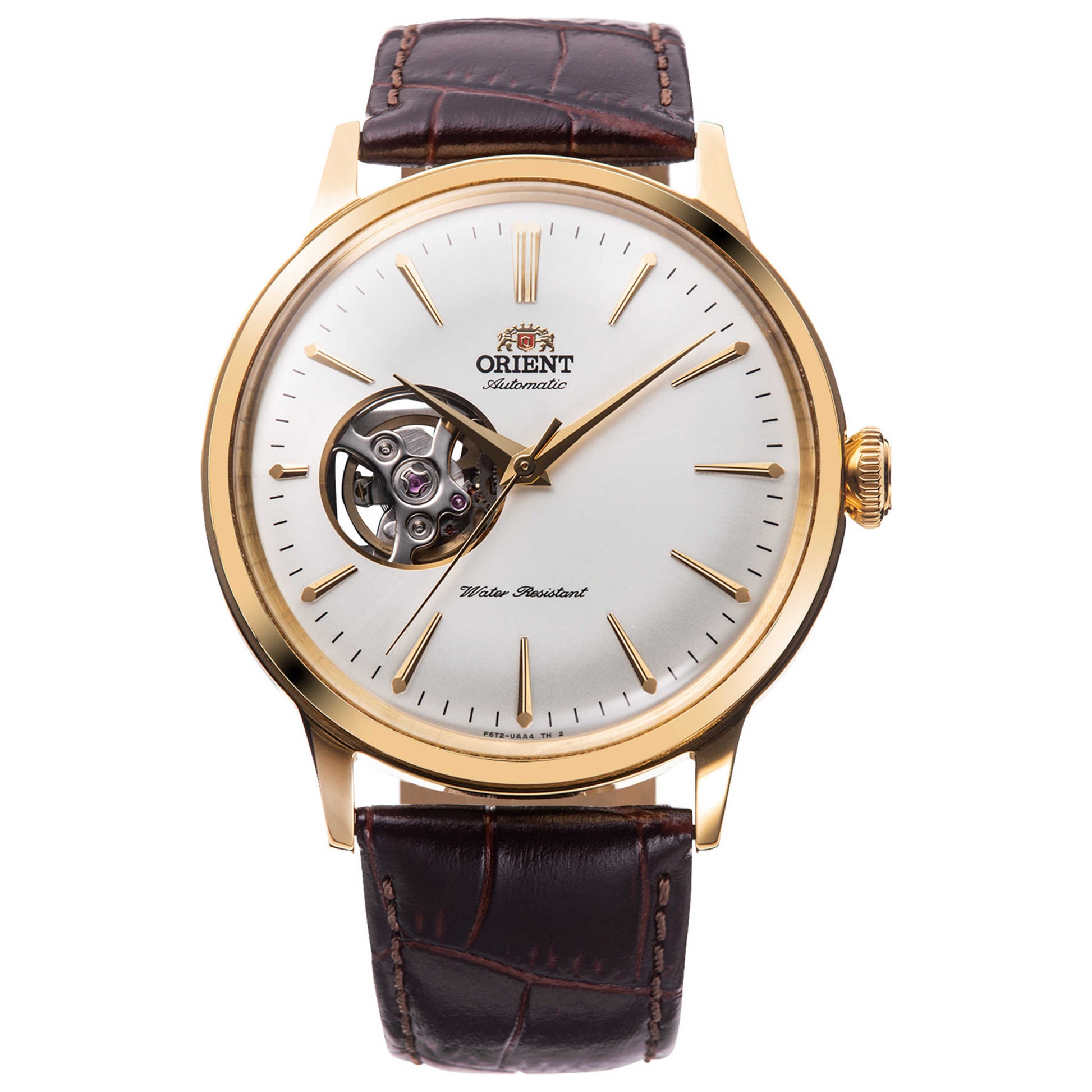 Front view of Orient Bambino Men's Automatic Watch RA-AG0003S