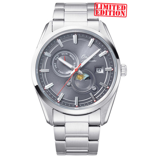 Front view of Orient Contemporary Stretto Men's Automatic Watch RA-AK0311N